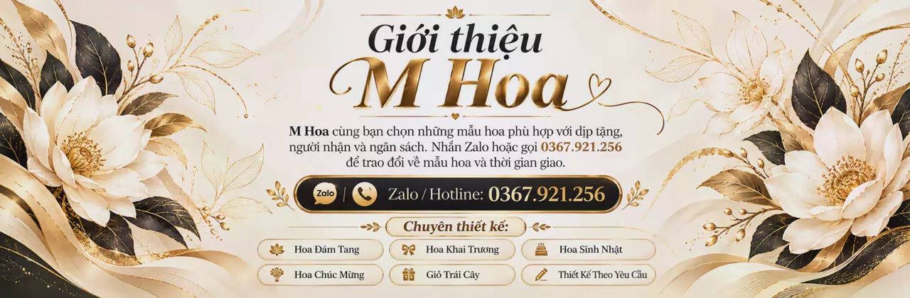 Ảnh bìa Shop hoa tươi Xã Ea Phê Đắk Lắk - Gửi lời chúc bằng sắc hoa